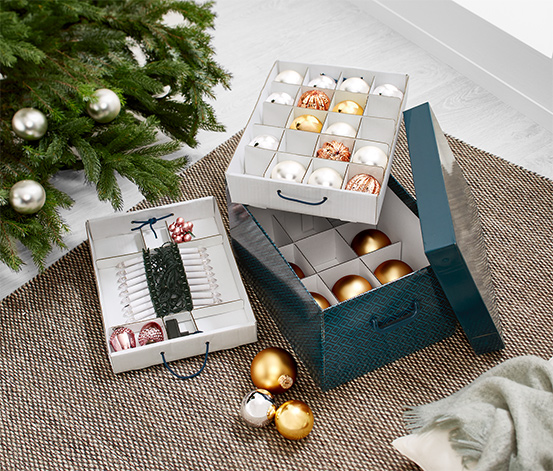Úložná škatuľa na vianočné ozdoby 368843 z e-shopu Tchibo.sk