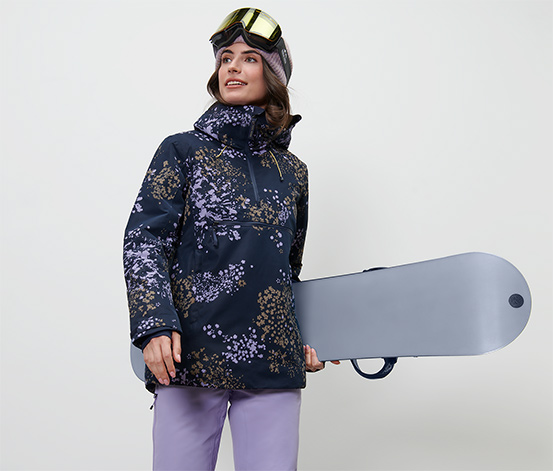 Lyžiarska bunda s polovičným zipsom 670472 z e-shopu Tchibo.sk