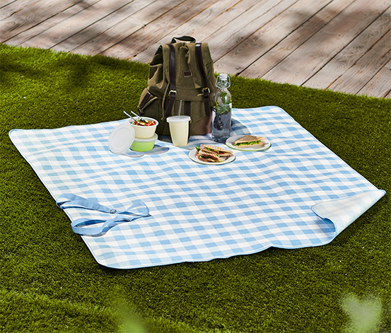 Kockovaná deka na piknik, malá 632080 z e-shopu Tchibo.sk