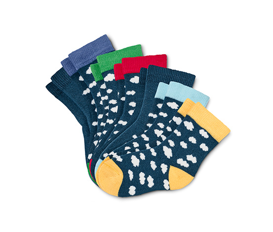 Detské ponožky z biobavlny, 7 párov 629184 z e-shopu Tchibo.sk