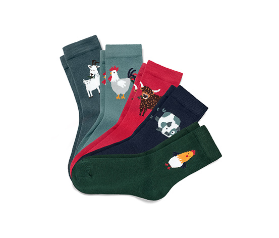 Detské ponožky, 5 párov, zvierací motív 666152 z e-shopu Tchibo.sk