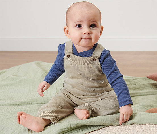 Detské pletené nohavice na traky 661676 z e-shopu Tchibo.sk