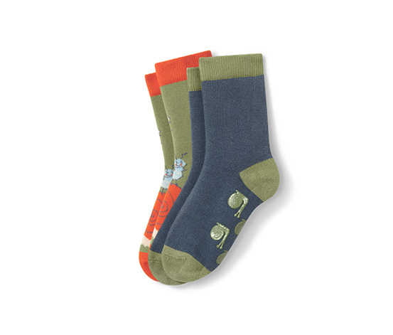 Detské protišmykové ponožky, 2 páry 656697 z e-shopu Tchibo.sk