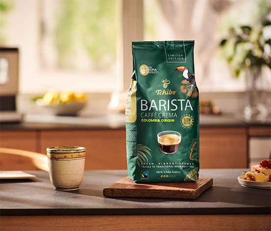 BARISTA Caffè Crema Colombia – 8 x 1 kg zrnkovej kávy 520695 z e-shopu  Tchibo.sk