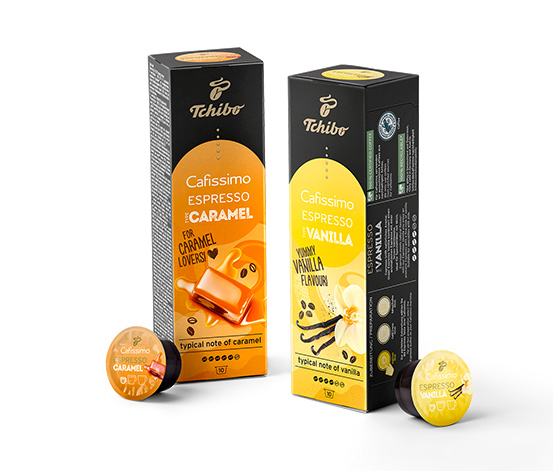 Set kapsúl Espresso Vanilla a Caramel 492734 z e-shopu Tchibo.sk