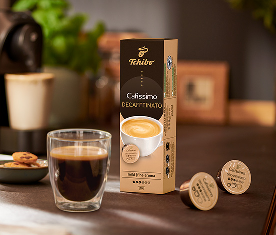 Cafissimo Caffè Crema bez kofeínu – 10 kapsúl 483648 z e-shopu Tchibo.sk
