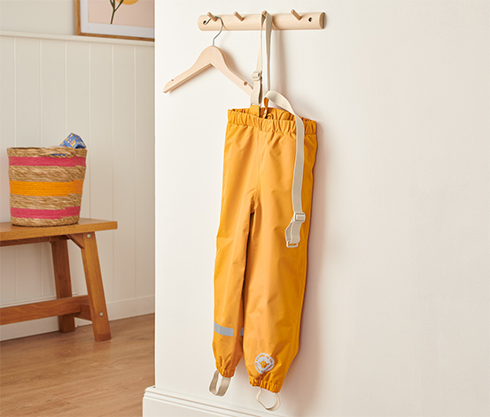Nohavice do dažďa, žlté 640611 z e-shopu Tchibo.sk