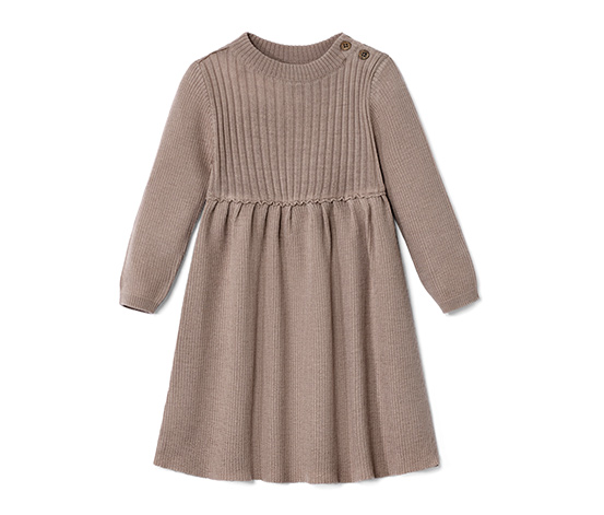 Detské pletené šaty s merino vlnou 669254 z e-shopu Tchibo.sk