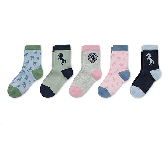 Ponožky z biobavlny, 5 párov online bestellen bei Tchibo 634157