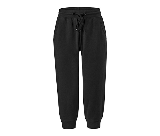 Trojštvrťové športové nohavice, čierne 636687 z e-shopu Tchibo.sk