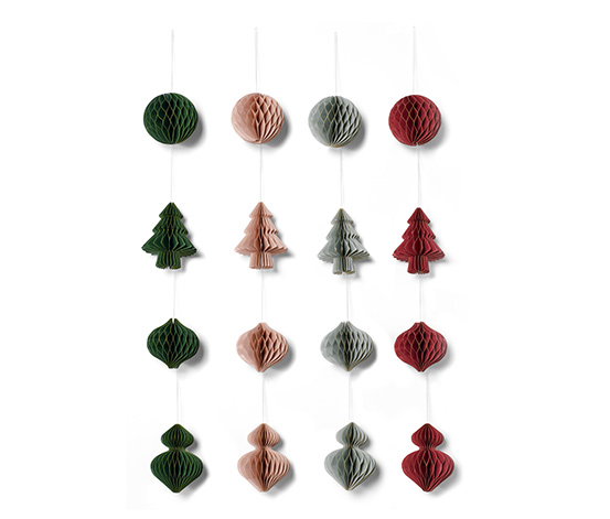 Ozdoby na vianočný stromček, 16-dielna súprava 671368 z e-shopu Tchibo.sk
