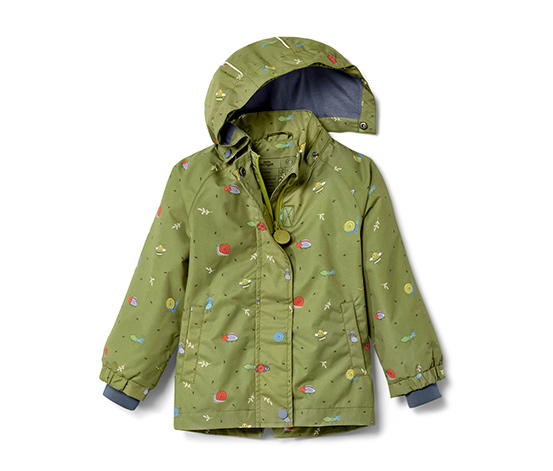 Detská bunda do dažďa, zelená 656438 z e-shopu Tchibo.sk
