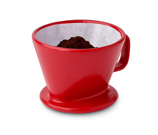 Kávový filter veľ. 2, červený 632933 z e-shopu Tchibo.sk