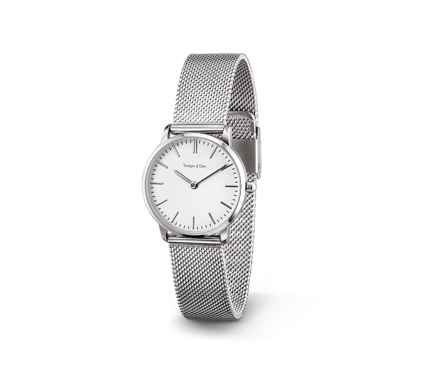 Dámske hodinky s remienkom v milánskom štýle 365422 z e-shopu Tchibo.sk